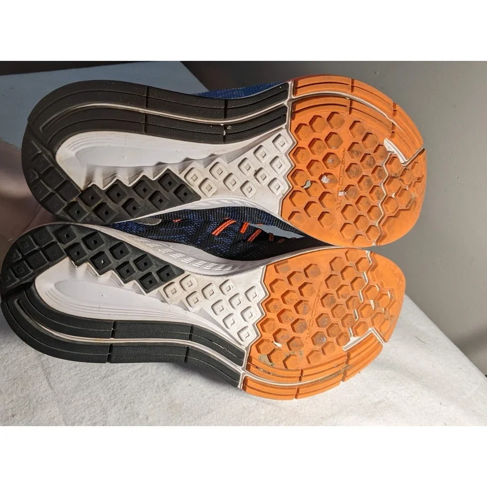 Nike Air Zoom Elite 8 Size US Womens 7.5 Blue Running Trainers - Picture 4 of 9
